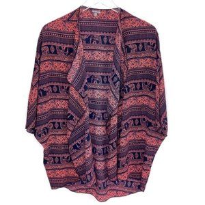 Charlotte Ruse kimono top size S